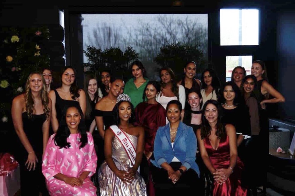 Group of women at a Her Health Her Future Foundation event