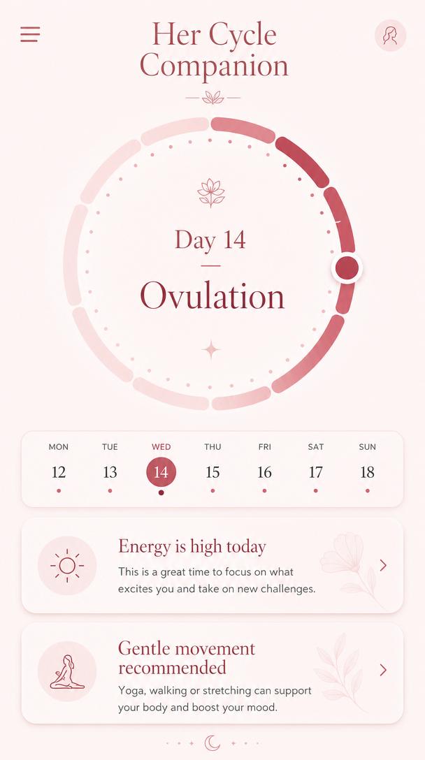 Her Cycle Companion app preview